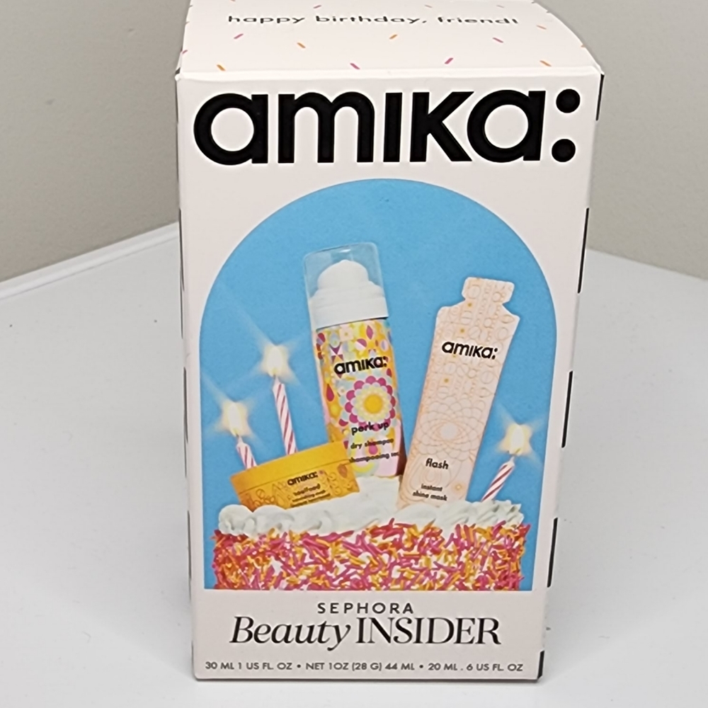 Amika birthday set from Sephora